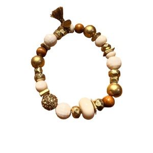 Stella & Dot Beaded Stretchy Bracelet
